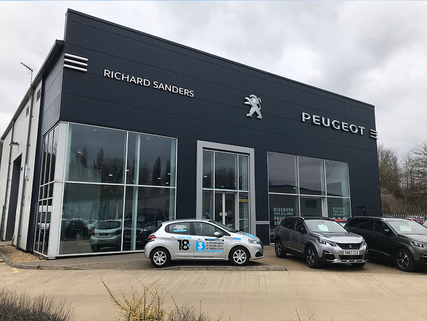 Peugeot dealership image